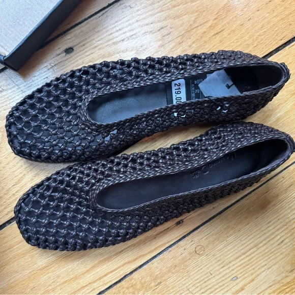 Massimo Dutti  Women's Woven Flats 38 - Picture 3 of 6